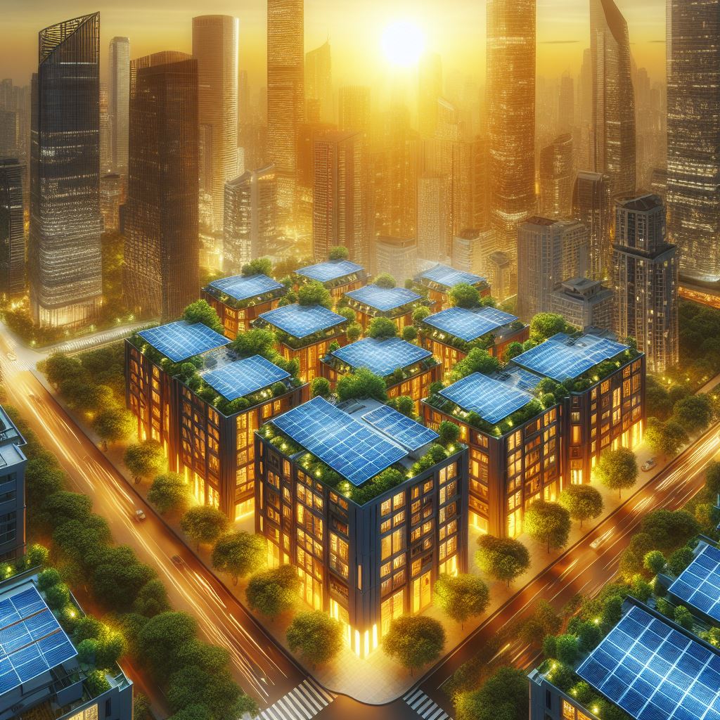 杭州荣安大厦中的光伏发电技术应用：建筑作为能源生产者文章配图
